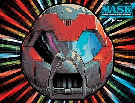 MASK #1 CVR P PYE PARR & LUKE PREECE & ANDRES JUAREZ DIE CUT FOIL MASK VAR Image Comics Dan Watters Pye Parr Pye Parr, Luke Preece, Andres Juarez PREORDER