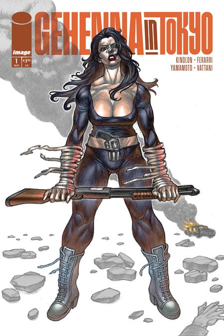 GEHENNA IN TOKYO (ONE SHOT) CVR E PASS VAR (MR) Image Comics Patrick Kindlon, Marco Ferrari Atsuki Yamamoto Pass PREORDER