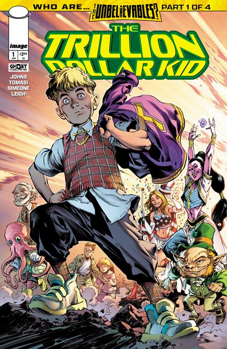 The Trillion Dollar Kid 1 Comic Ivan Reis & Danny Miki Variant Image Comics 2026