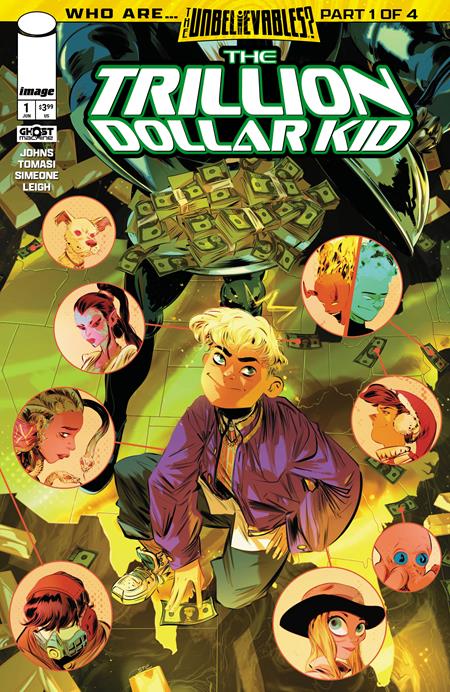 The Trillion Dollar Kid 1 Comic Stefano Simeone Variant Image Comics 2026