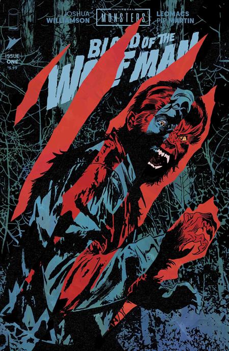 Universal Monsters: Blood of the Wolf Man 1 Comic Michael Walsh Die Cut Foil Reveal Variant Image Comics 2026
