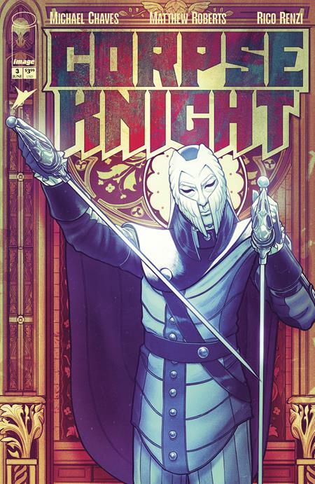 Corpse Knight 3 Comic Nimit Malavia Stained Glass Incentive Variant (1:25) Image Comics 2026