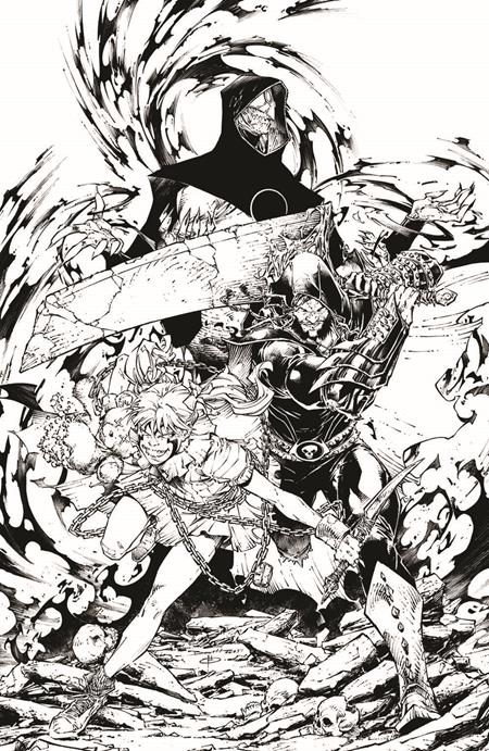 The Curse of Sherlee Johnson 6 Comic Brett Booth B&W Virgin Variant Image Comics 2026