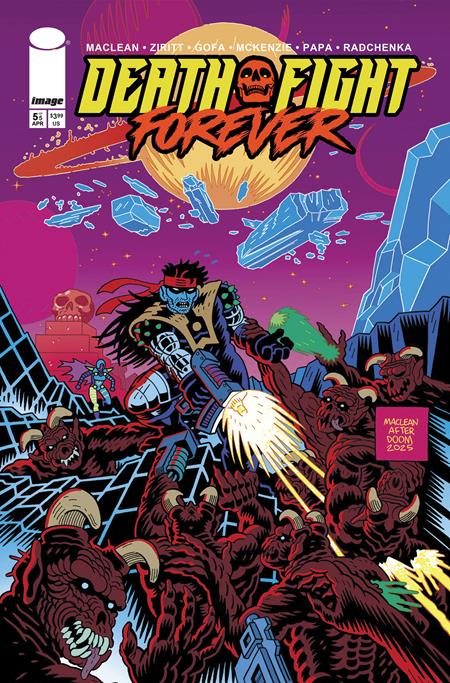 Death Fight Forever 5 Comic Andrew Maclean Image Comics 2026