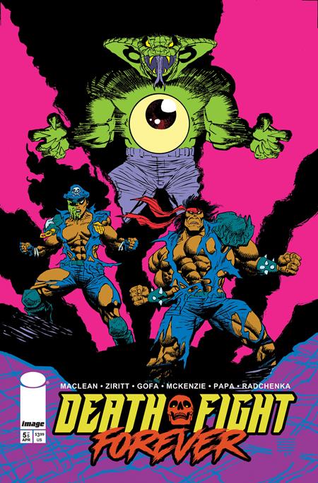 Death Fight Forever 5 Comic Erwin Papa Variant Image Comics 2026