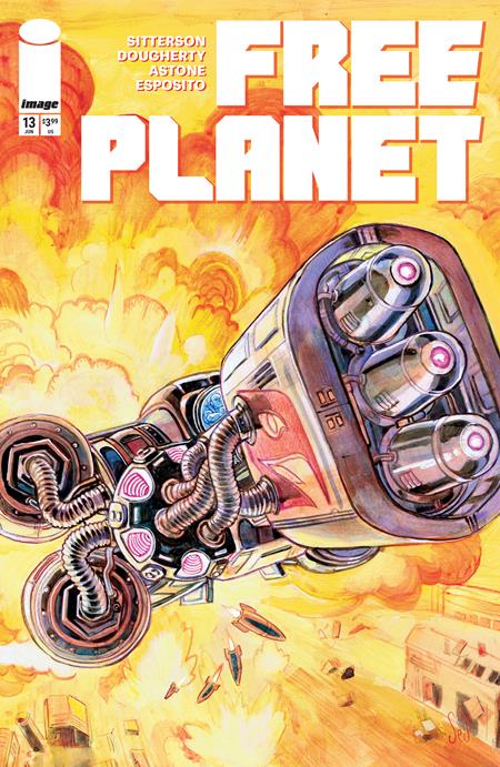 Free Planet 13 Comic Jed Dougherty Variant Image Comics 2026
