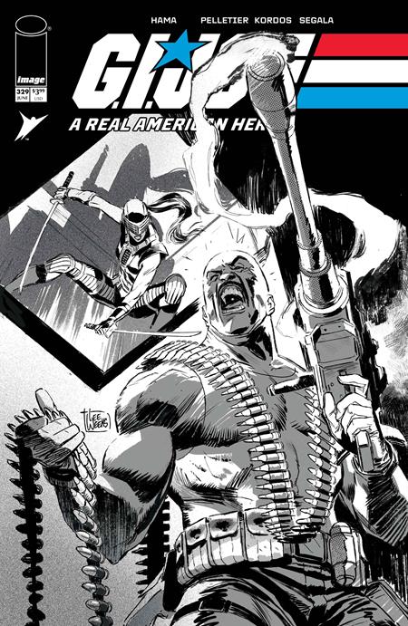 G.I. Joe: A Real American Hero 2023 (Image) 329 Comic Lee Weeks B&W Variant Image Comics 2026