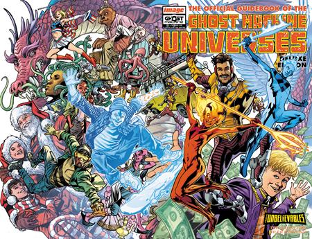 Ghost Machine: The Official Guidebook 3 Comic Bryan Hitch & Brad Anderson Wraparound Variant Image Comics 2026