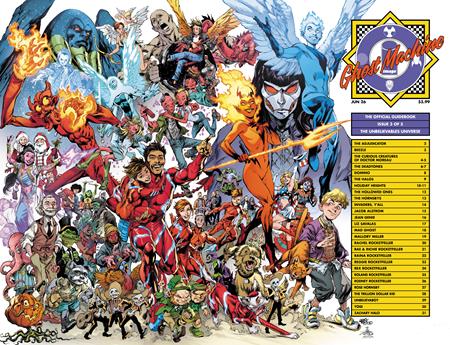 Ghost Machine: The Official Guidebook 3 Comic Ivan Reis & Danny Miki Wraparound Variant Image Comics 2026