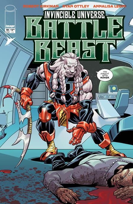 Invincible Universe: Battle Beast 10 Comic Mark Englert Incentive Variant (1:50) Image Comics 2026