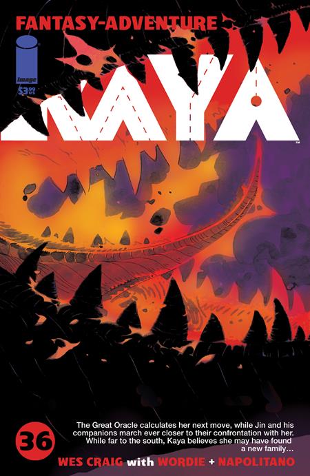 Kaya (Image Comics) 36 Comic Wes Craig Image Comics 2026