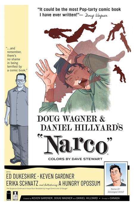 Narco 4 Comic Daniel Hillyard & Dave Stewart Hitchcock Homage Variant Image Comics 2026