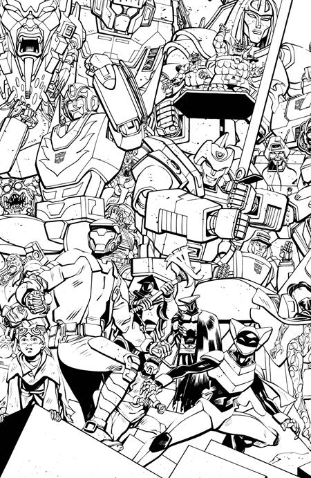 Void Rivals 31 Comic Tom Reilly Energon Universe 3rd Anniversary B&w Variant Image Comics 2026