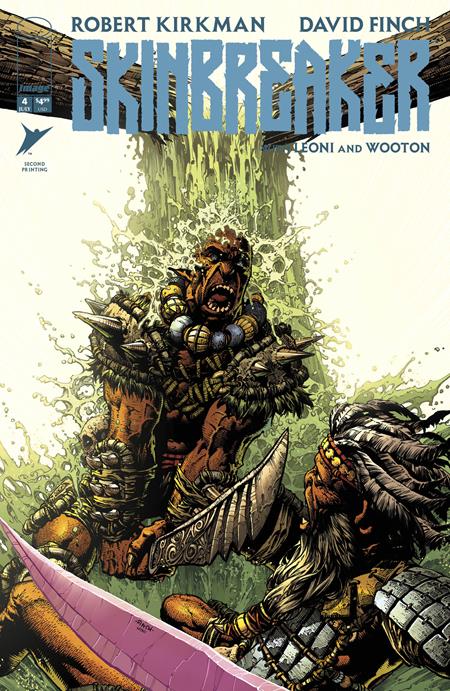 SKINBREAKER #4 2ND PTG Image Comics Robert Kirkman David Finch, Annalisa Leoni David Finch, Annalisa Leoni PREORDER