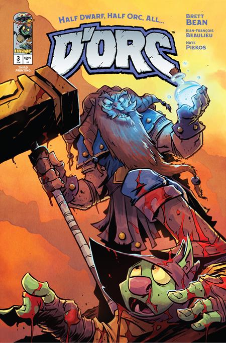 D'Orc 3 Comic 3rd Printing Image Comics 2026