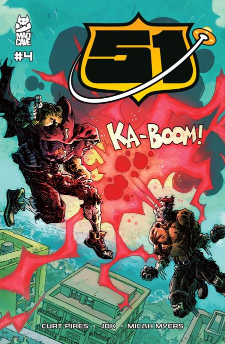 51 #4 (OF 8) (MR) Mad Cave Studios Curt Pires Jok Jok PREORDER