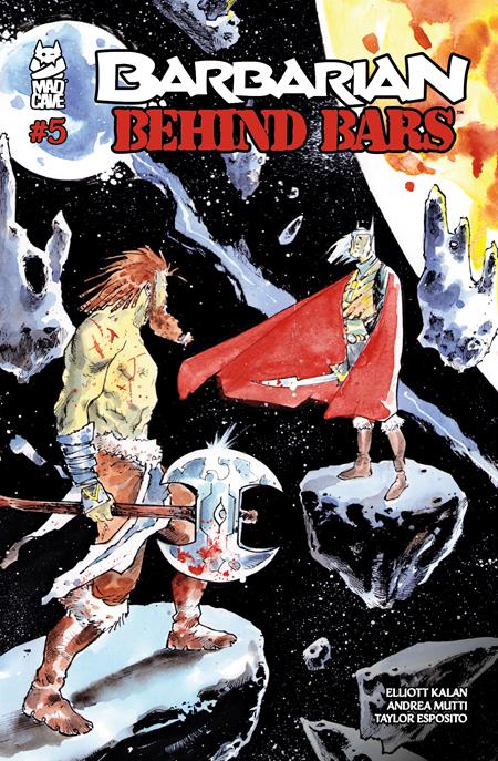 Barbarian: Behind Bars 5 Comic Mad Cave 2026