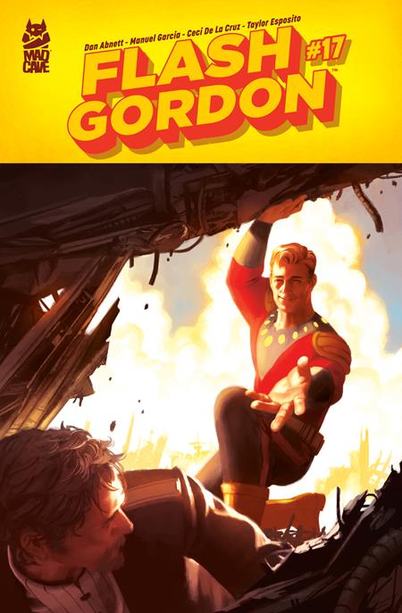 FLASH GORDON #17 CVR B MIGUEL MERCADO VAR Mad Cave Studios Dan Abnett Manuel Garcia Miguel Mercado PREORDER