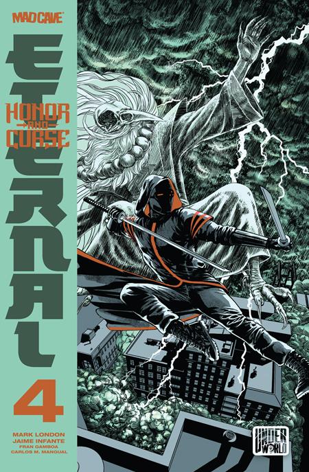 HONOR AND CURSE ETERNAL #4 (OF 12) CVR B JASON MASTERS VAR Mad Cave Studios Mark London Jaime Infante Jason Masters PREORDER