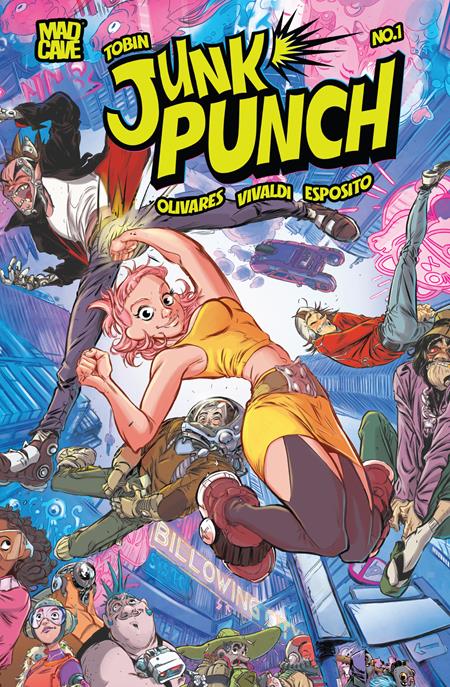 Junk Punch 1 Comic Carlos Javier Olivares Mad Cave 2026