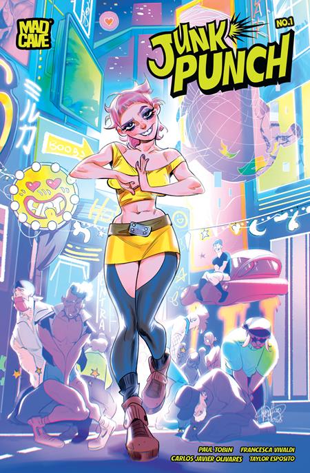 Junk Punch 1 Comic Mirka Andolfo Variant Mad Cave 2026