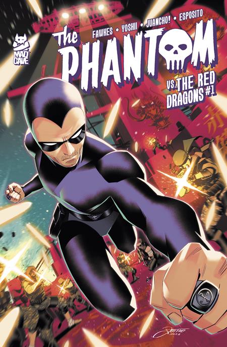 Phantom Vs The Red Dragons Comic Alessio Zonno Mad Cave 2026