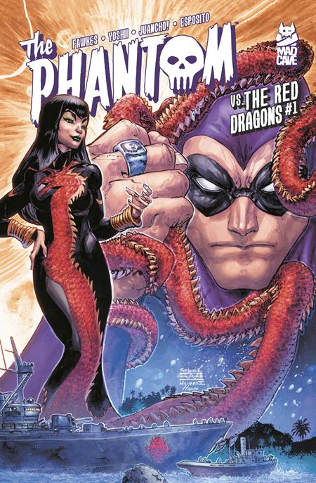 Phantom Vs The Red Dragons Comic Freddie Williams Ii Andrew Dalhouse Variant Mad Cave 2026