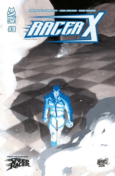 RACER X #8 (OF 8) CVR B DAVID LAFUENTE VAR Mad Cave Studios Mark Russell Nuno Plati David Lafuente PREORDER
