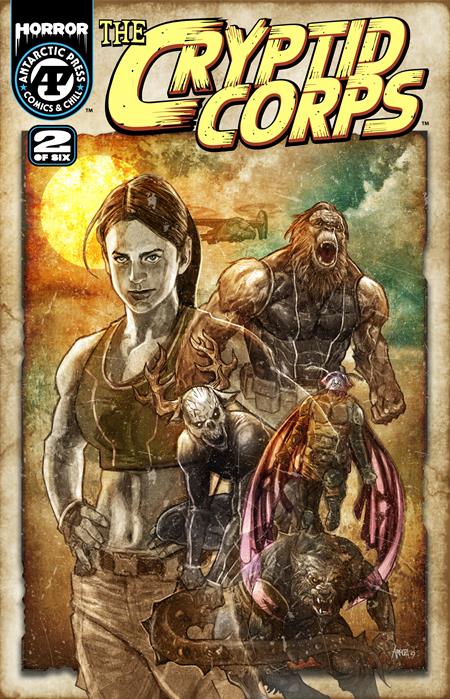 Cryptid Corps 2 Comic Erwin J. Arroza Variant Massive 2026
