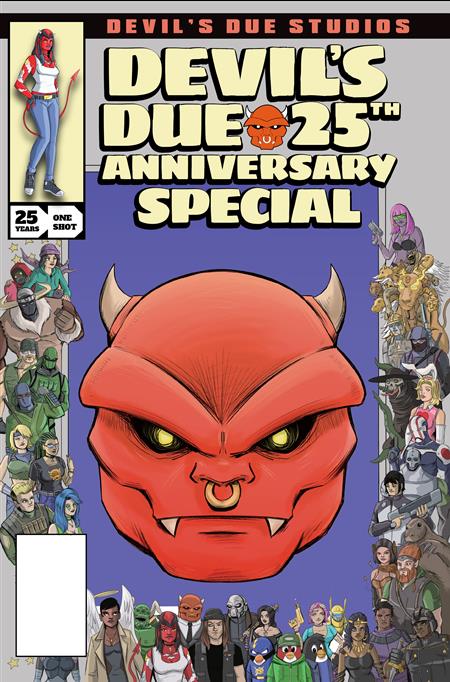 Devil's Due 25th Anniversary Special 1 Comic Josh Blaylock Retro Homage Devil's Due Publishing 2026