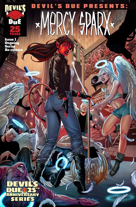 DEVILS DUE PRESENTS MERCY SPARX #1 (ONE SHOT) CVR B RENAN SHODY RED SKIN VAR (MR) Massive Publishing Josh Blaylock Matt Merhoff Renan Shody PREORDER