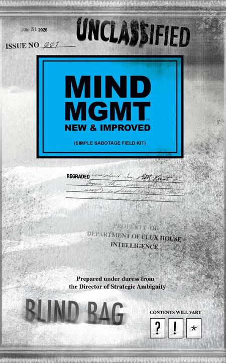 Mind MGMT New & Improved 1 Comic David Rubin & J H Williams III Blind Bag Variant Oni Press 2026