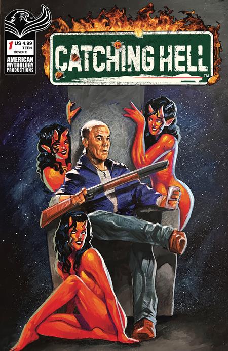 Catching Hell Feat Reggie Bannister 1 Comic Greg Larocque Variant Prana Publishers 2026