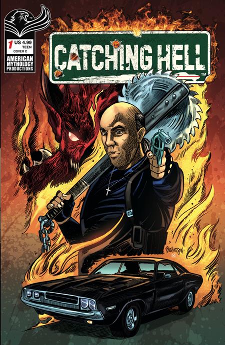 Catching Hell Feat Reggie Bannister 1 Comic Paul Maitland Variant Prana Publishers 2026