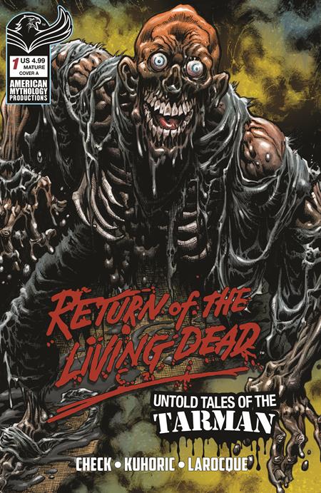 Return of the Living Dead: Untold Tales of the Tarman 1 Comic Kyle Hotz Prana Publishers 2026