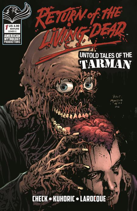 Return of the Living Dead: Untold Tales of the Tarman 1 Comic Roy Allan Martinez Variant Prana Publishers 2026