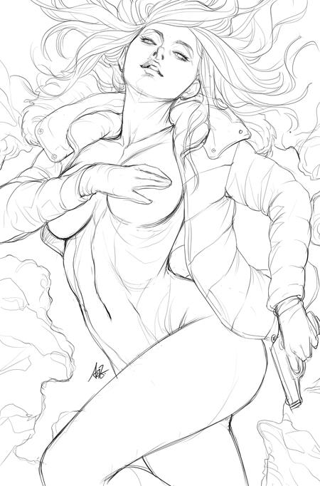Gun Honey: Doubles Down 1 Comic Artgerm B&W Virgin Variant Titan Comics 2026