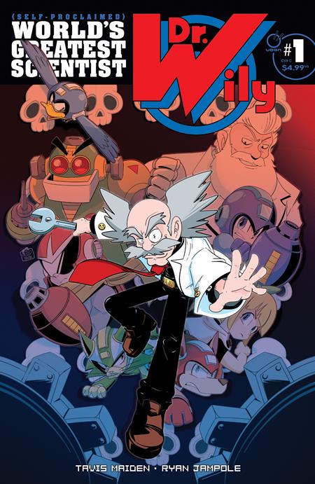 Dr. Wily 1 Comic Tavis Maiden Variant Udon Comics 2026