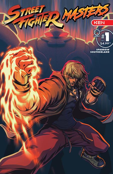 Street Fighter Masters: Ken 1 Comic Royce Southerland Udon Comics 2026