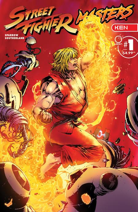 Street Fighter Masters: Ken 1 Comic Matthew Weldon Variant Udon Comics 2026