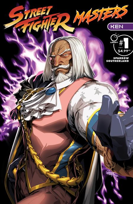 Street Fighter Masters: Ken 1 Comic Jeffrey Cruz Variant Udon Comics 2026