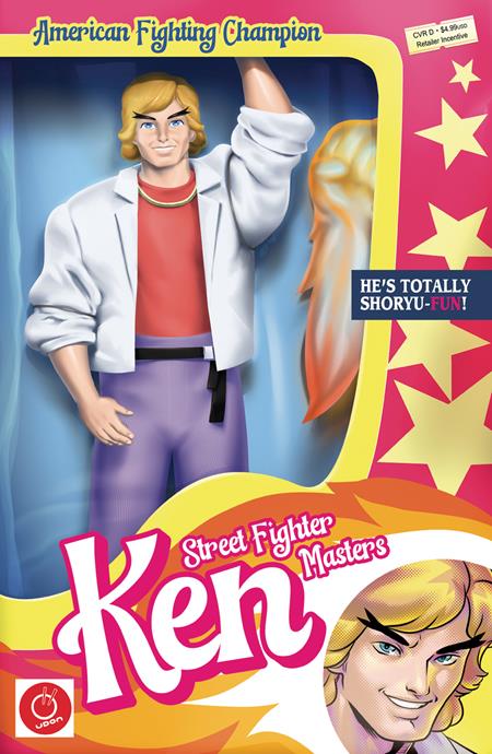 Street Fighter Masters: Ken 1 Comic Jeffrey Cruz Incentive Variant (1:5) Udon Comics 2026