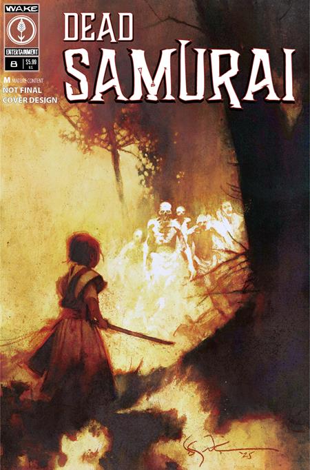 Dead Samurai 8 Comic Bill Sienkiewicz Wake Entertainment 2026