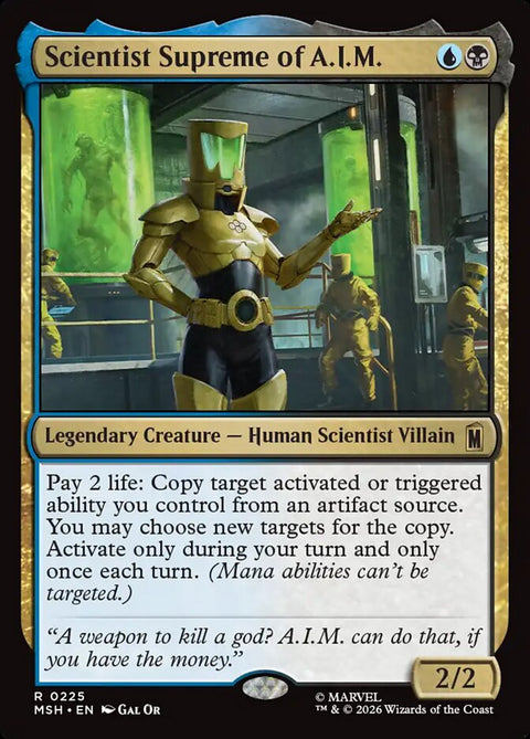 Scientist Supreme of A.I.M. (Foil)