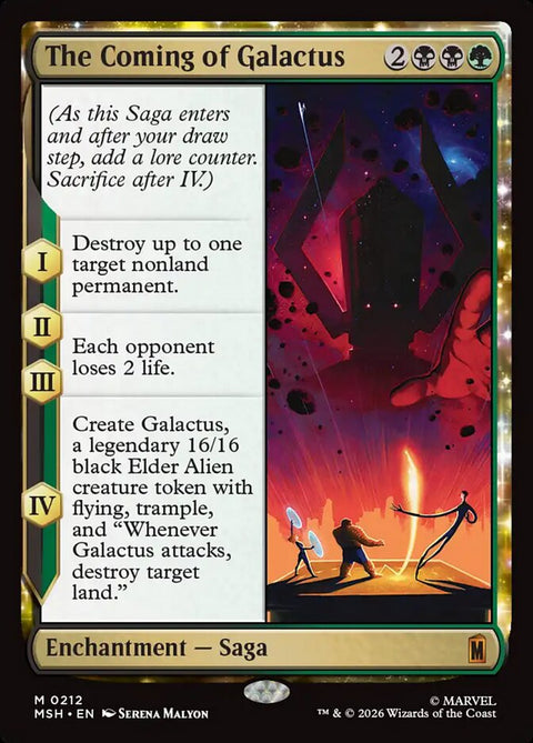 The Coming of Galactus (Foil)