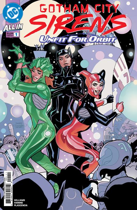 Gotham City Sirens: Unfit for Orbit #1 (Cvr A) (2025) Terry Dodson