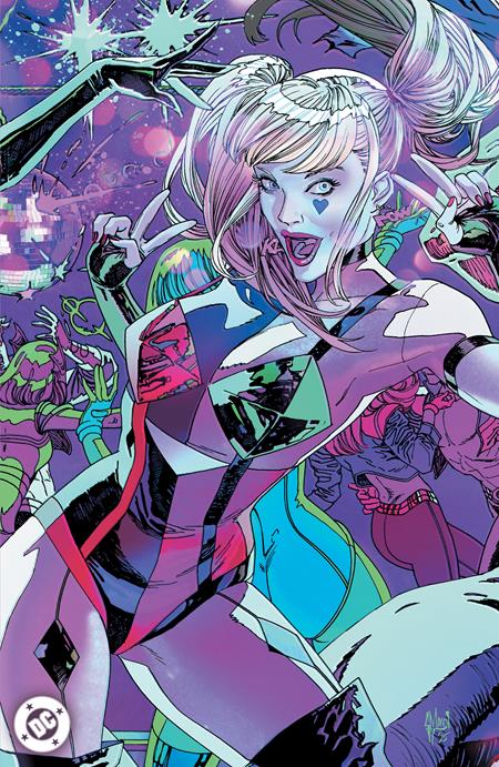 Gotham City Sirens: Unfit for Orbit #2 (Cvr D) (2025) Guillem March Connecting Kalanorian Foil Variant