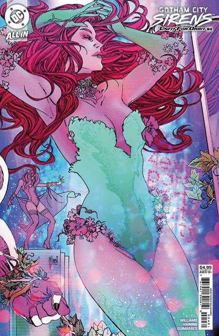 GOTHAM CITY SIRENS UNFIT FOR ORBIT #4 (OF 5) CVR C GUILLEM MARCH CONNECTING CARD STOCK VAR DC Comics Leah Williams Haining Guillem March PREORDER