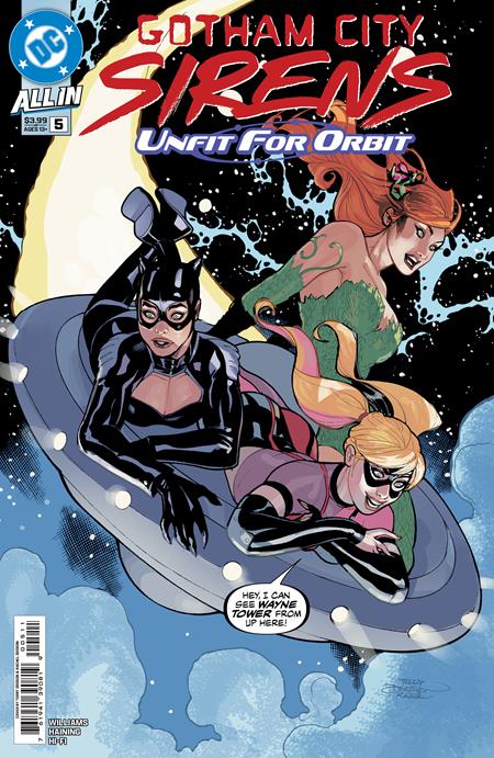 Gotham City Sirens: Unfit for Orbit 5 Comic Terry Dodson DC Comics 2025