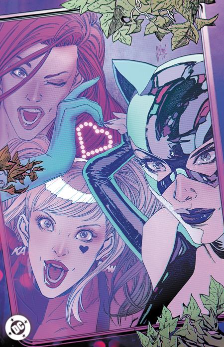Gotham City Sirens: Unfit for Orbit 5 Comic Guillem March Connecting Kalanorian Foil Variant DC Comics 2025